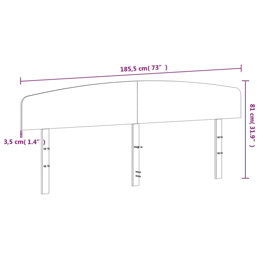 Tête de lit cire marron 180 cm bois massif de pin - 9