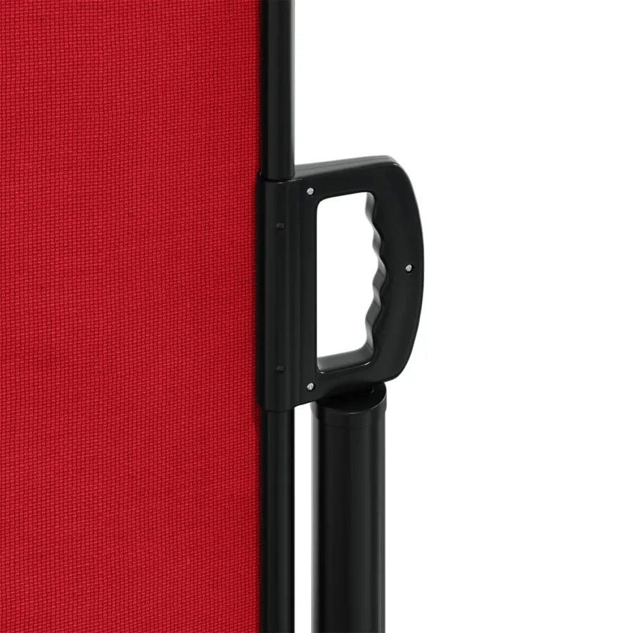 Auvent latéral rétractable rouge 180x600 cm - 8