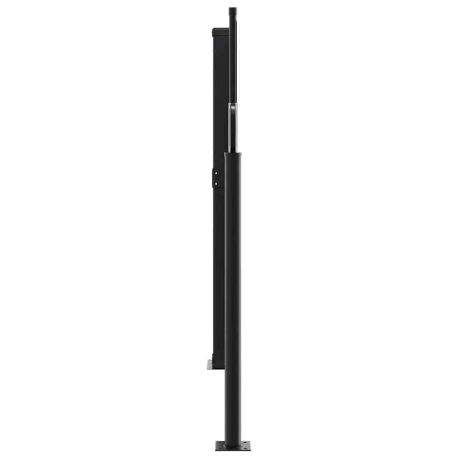 Auvent latéral rétractable anthracite 140x1000 cm - 4