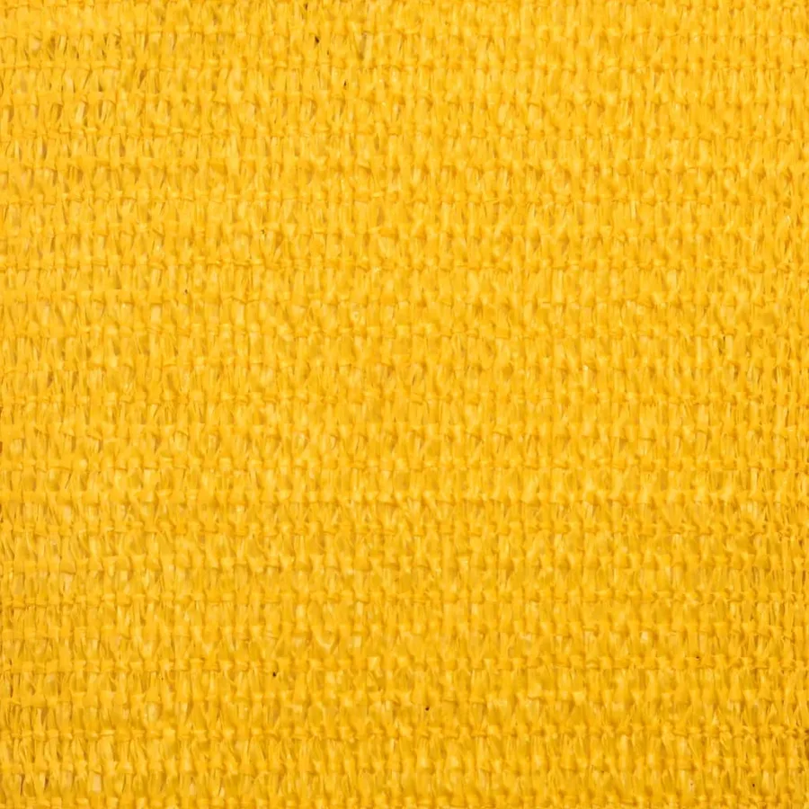 Voile d'ombrage 160 g/m² Jaune 2,5x5 m PEHD - 9