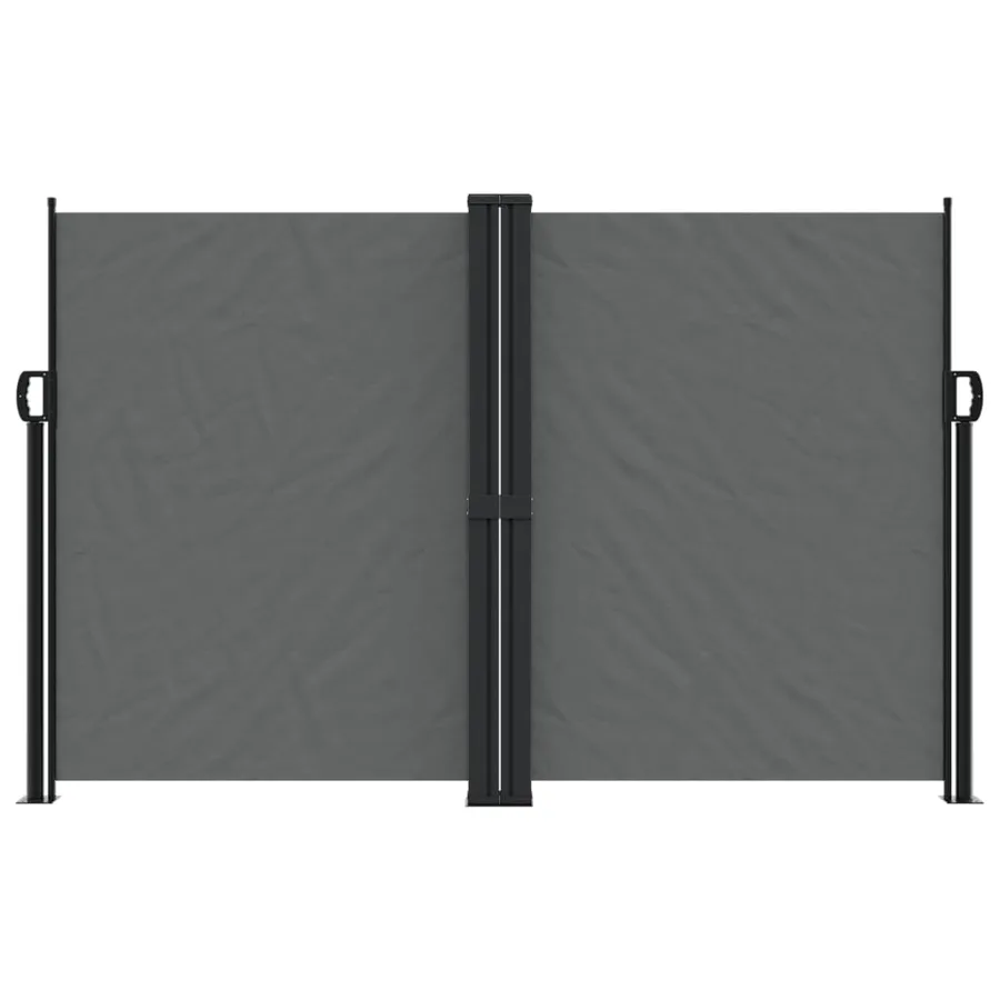 Auvent latéral rétractable anthracite 160x600 cm - 3