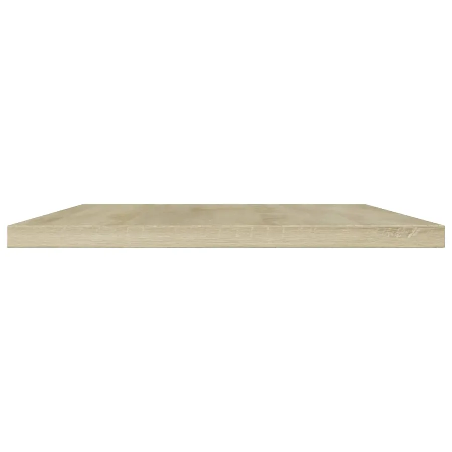 Panneau de bibliothèque 8pcs Chêne sonoma 60x40x1,5cm Aggloméré - 3