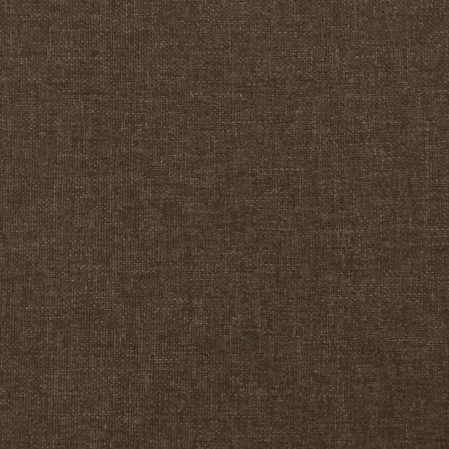 Sommier à lattes de lit matelas et LED marron foncé 120x190 cm - 10