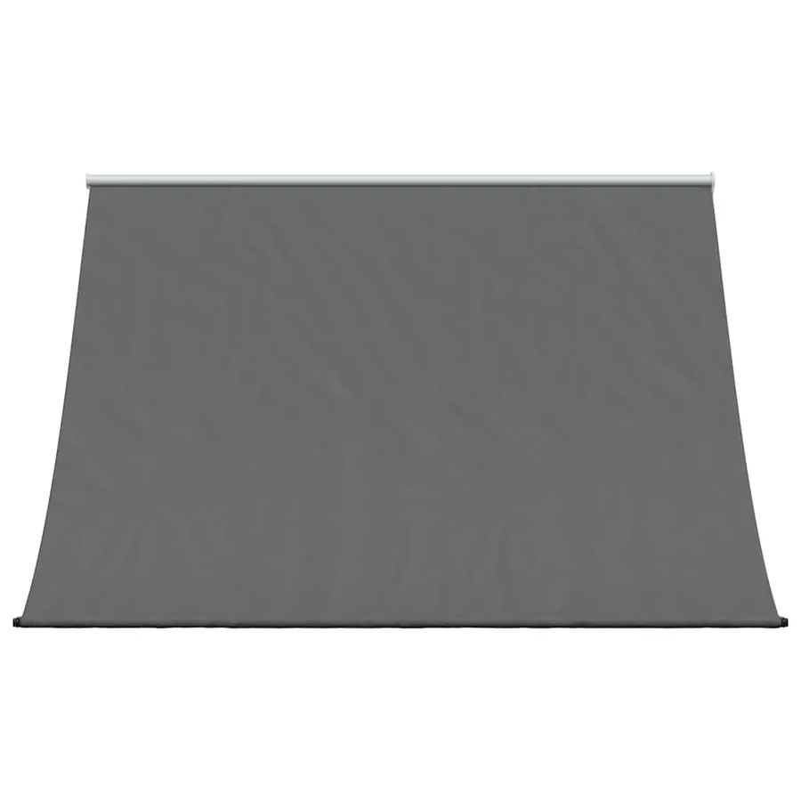 Auvent rétractable anthracite 200x150 m tissu et acier - 3