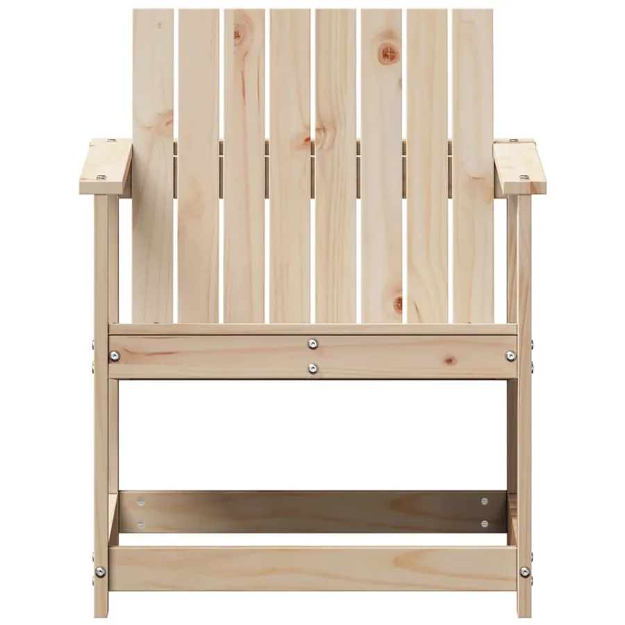 Chaise de jardin 62x56x77 cm bois de pin massif - 4