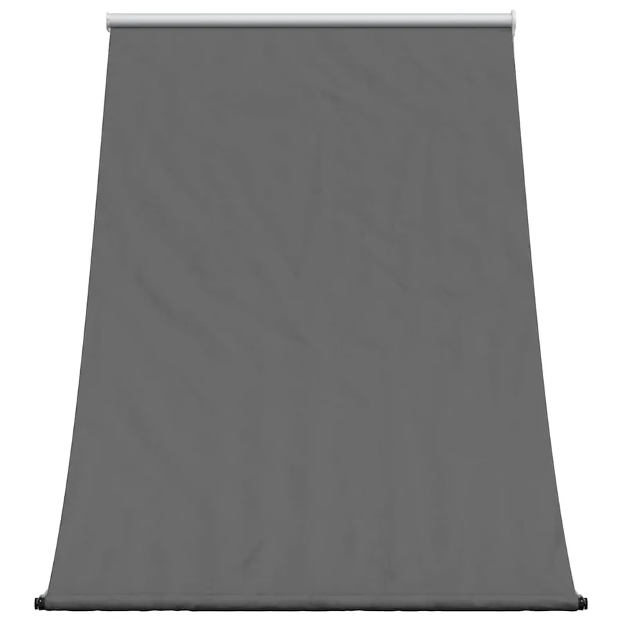 Auvent rétractable anthracite 100x150 m tissu et acier - 3