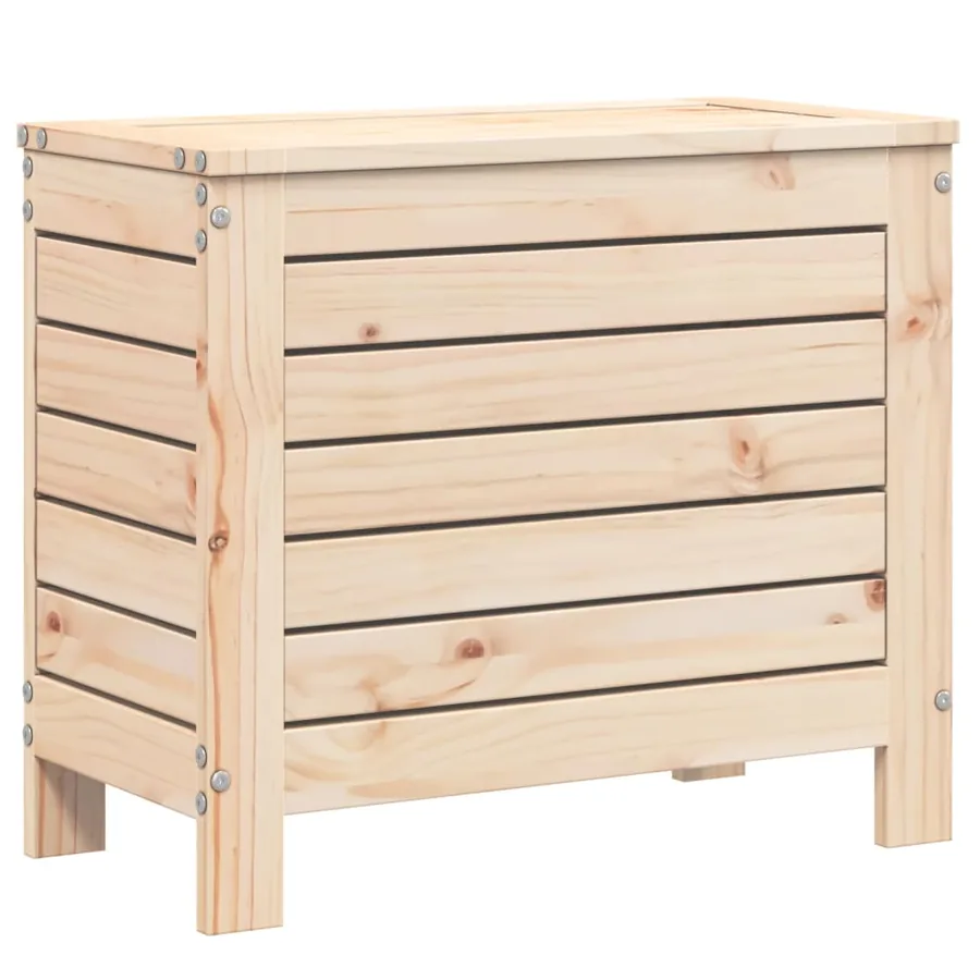 Salon de jardin 10 pcs bois de pin massif - 10