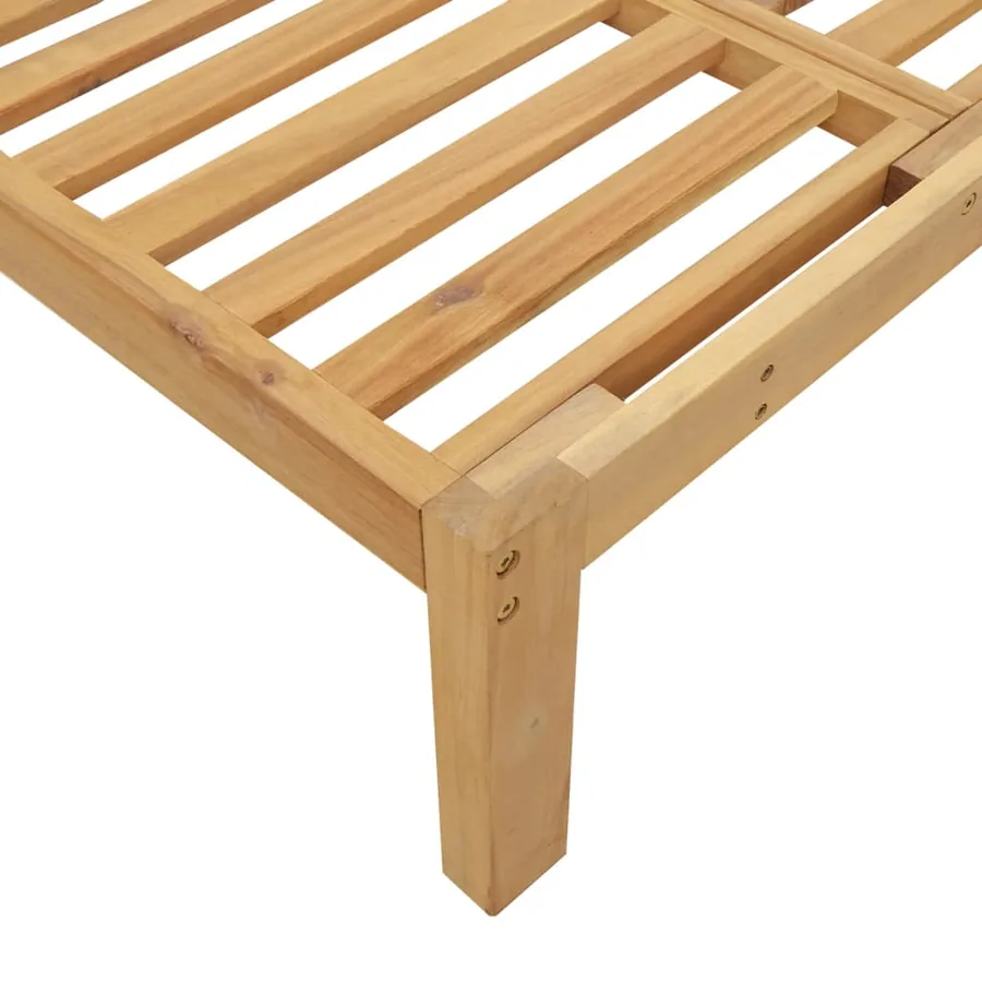 Salon palette de jardin avec coussins 5pcs bois d'acacia massif - 8
