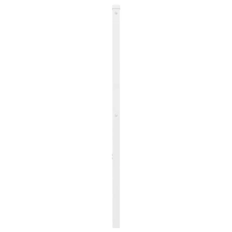 Tête de lit de remplacement métal blanc 193 cm - 4