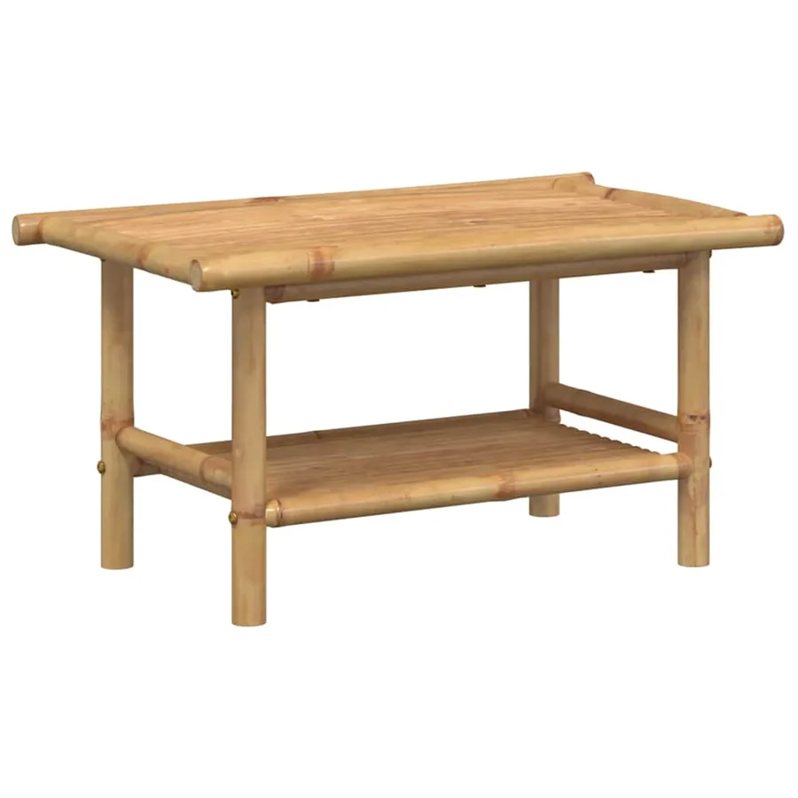 Table basse 70x40x35 cm bambou - 5