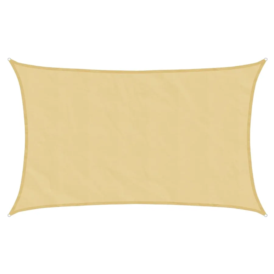 Voile d'ombrage sable 8x5 m 100 % polyester oxford - 2