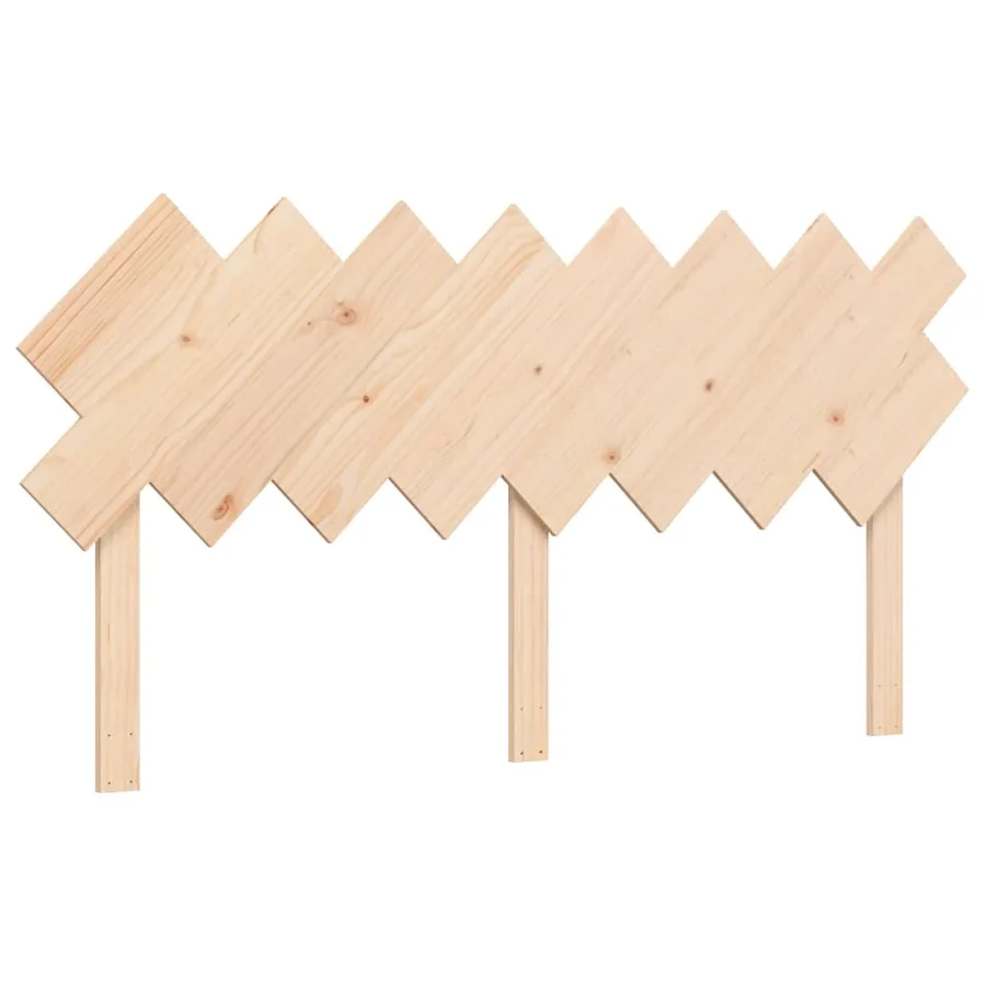 Cadre de lit sans matelas 160x200 cm bois massif de pin - 8