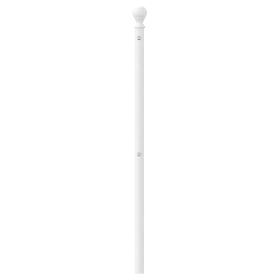 Tête de lit de remplacement métal blanc 160 cm - 4