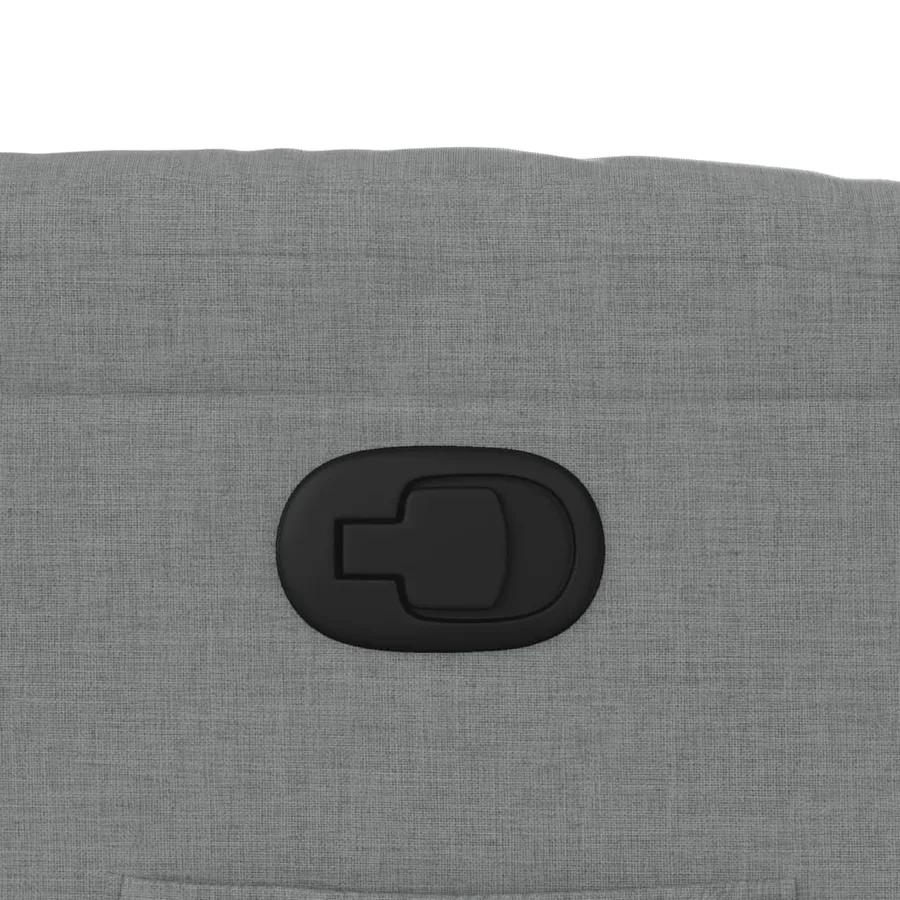 Fauteuil inclinable Gris clair Tissu - 9