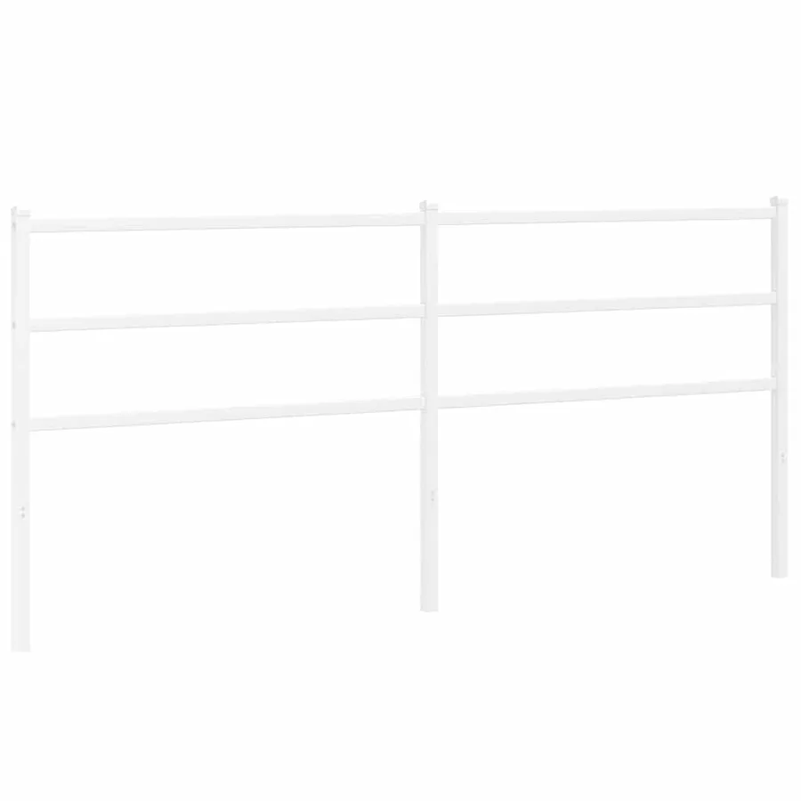 Tête de lit de remplacement métal blanc 180 cm - 2