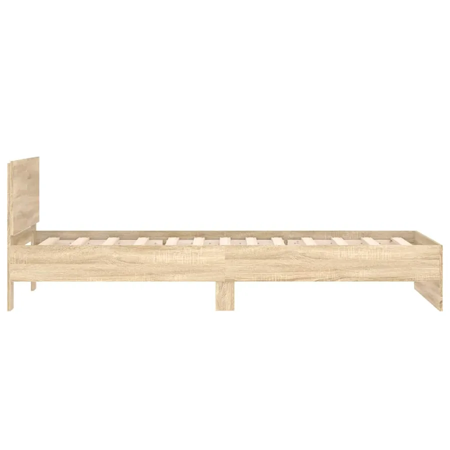 Cadre de lit sans matelas avec tête de lit 100x200 cm - 6