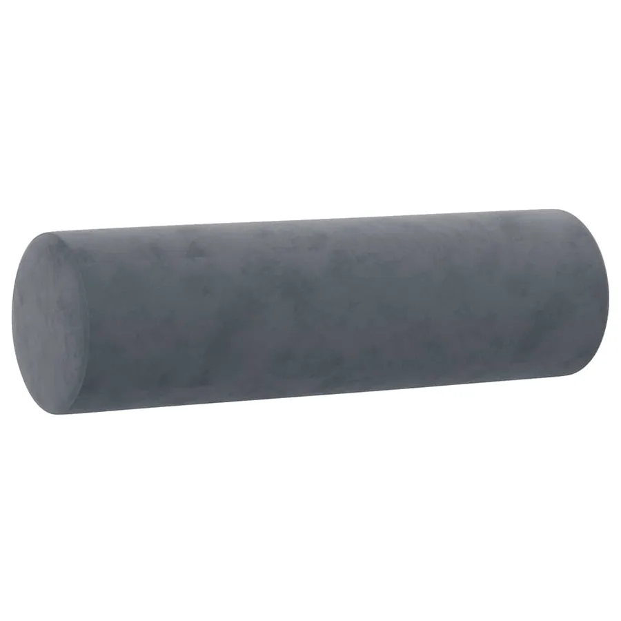 Ensemble de canapés 2 pcs avec coussins gris foncé velours - 6