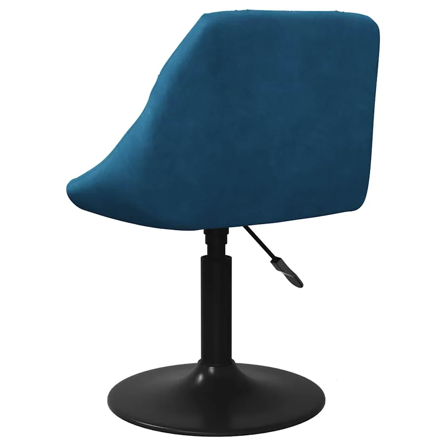 Tabouret de bar Bleu Velours - 5