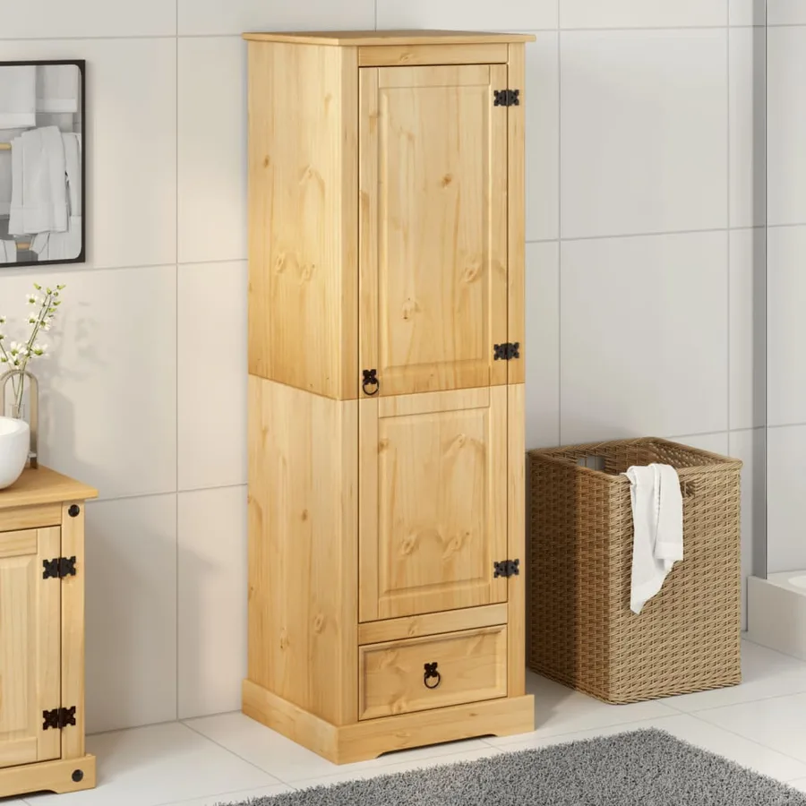 Garde-robe Corona 55x50x170 cm bois de pin massif - 3
