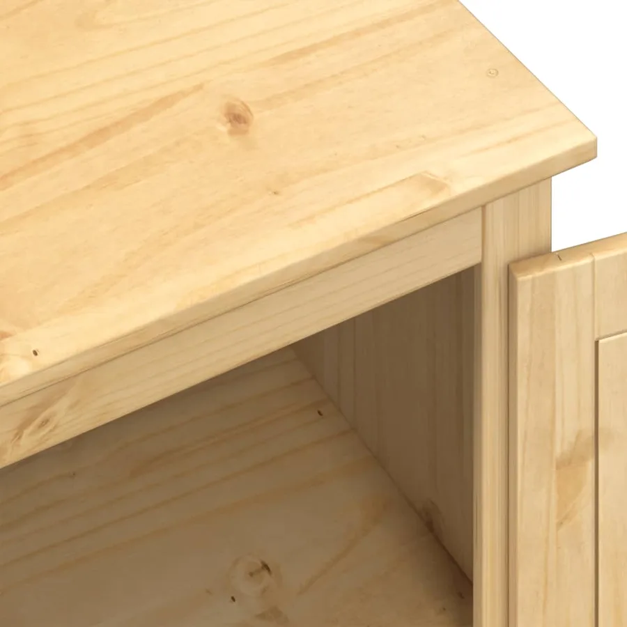 Garde-robe Corona 55x50x170 cm bois de pin massif - 7