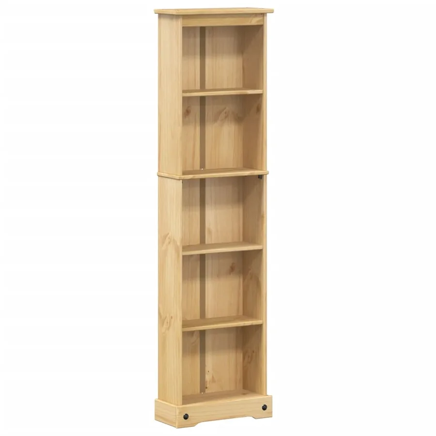Bibliothèque Corona 46x20x170 cm bois de pin massif - 2