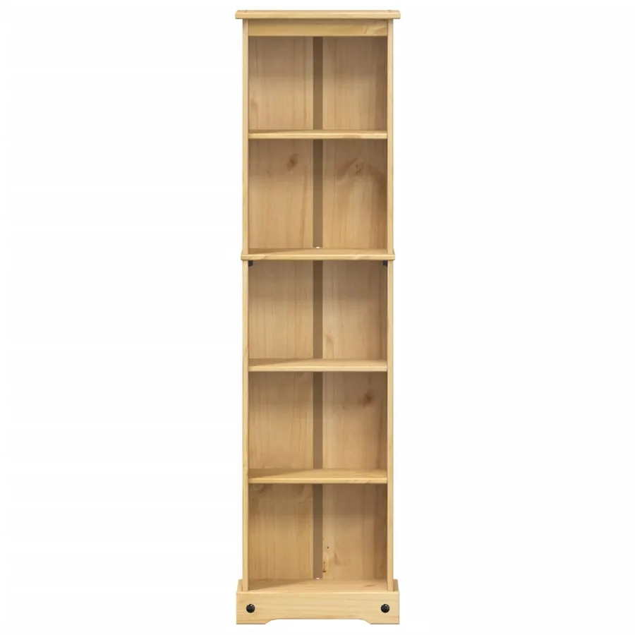 Bibliothèque Corona 46x20x170 cm bois de pin massif - 4