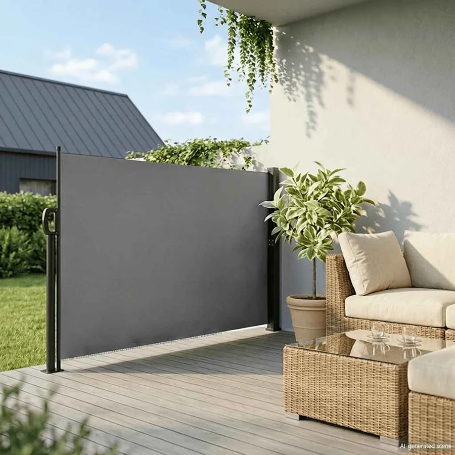 Store latéral rétractable Anthracite 180 x 300 cm - 3