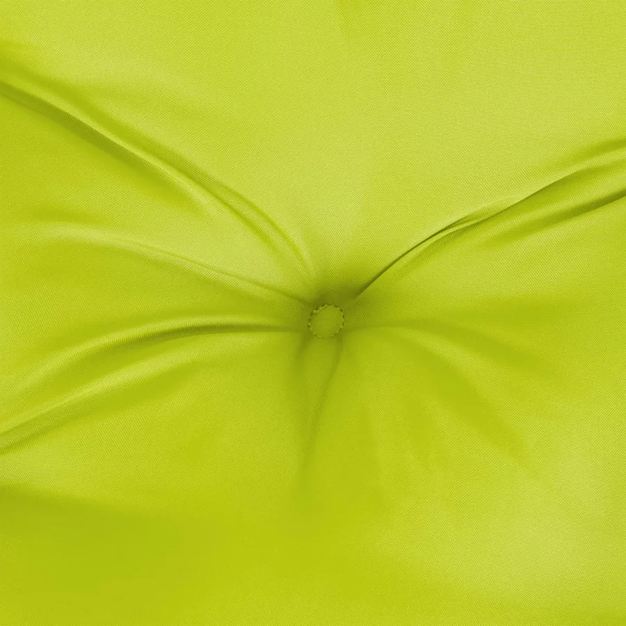 Coussins de chaise à dossier bas lot de 4 vert vif - 8