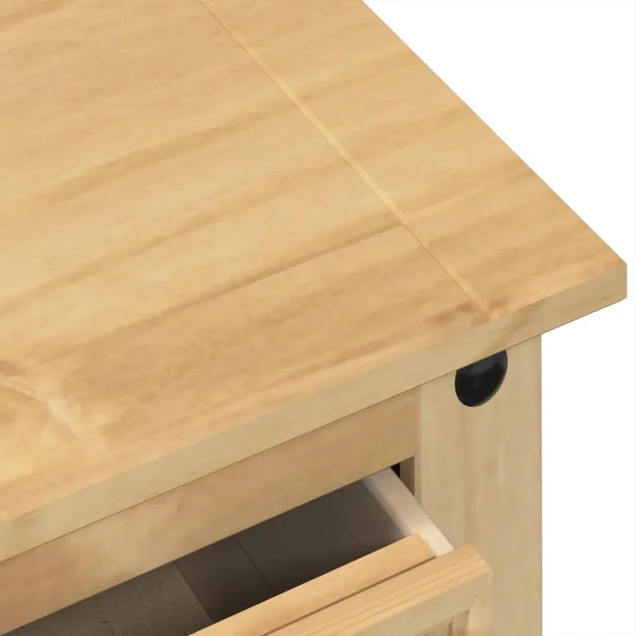 Commode Corona 80x43x114 cm bois massif de pin - 7