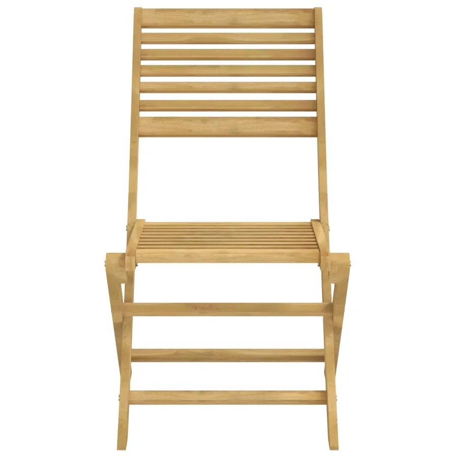 Ensemble à manger de jardin 5 pcs Bois d'acacia solide - 5