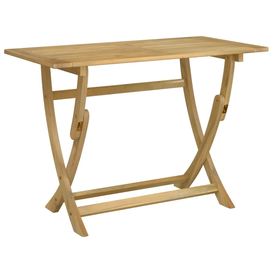 Ensemble à manger de jardin 5 pcs Bois d'acacia solide - 6