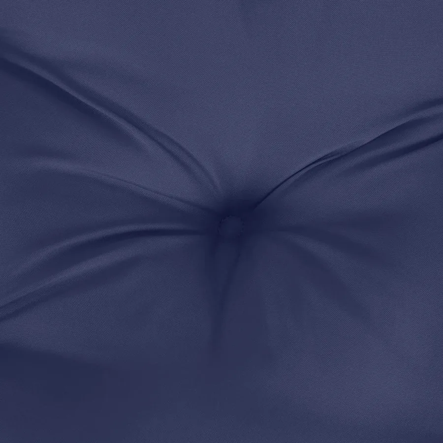 Coussins de chaise à dossier bas lot de 6 bleu marine - 8