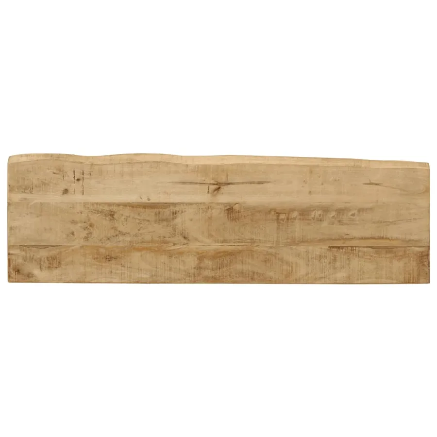 Table console à live edge 105x33x76 cm bois de manguier massif - 5