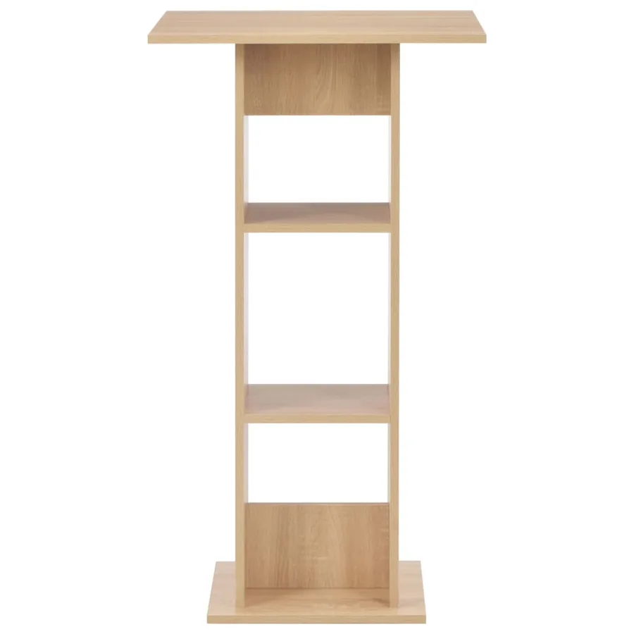 Table de bar Chêne 60x60x110 cm - 2
