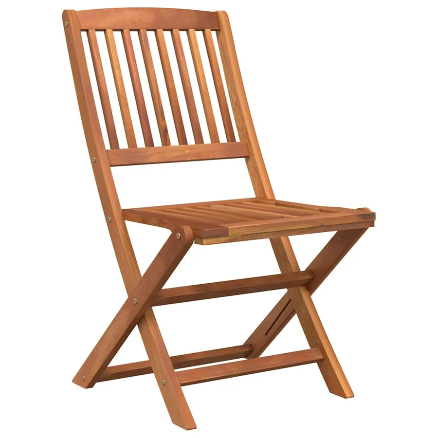 Ensemble à manger de jardin 5 pcs Bois d'acacia solide - 5