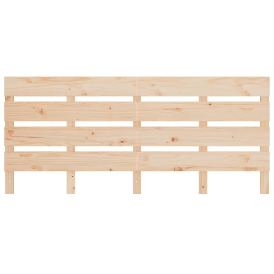 Cadre de lit sans matelas 140x200 cm bois massif de pin - 10