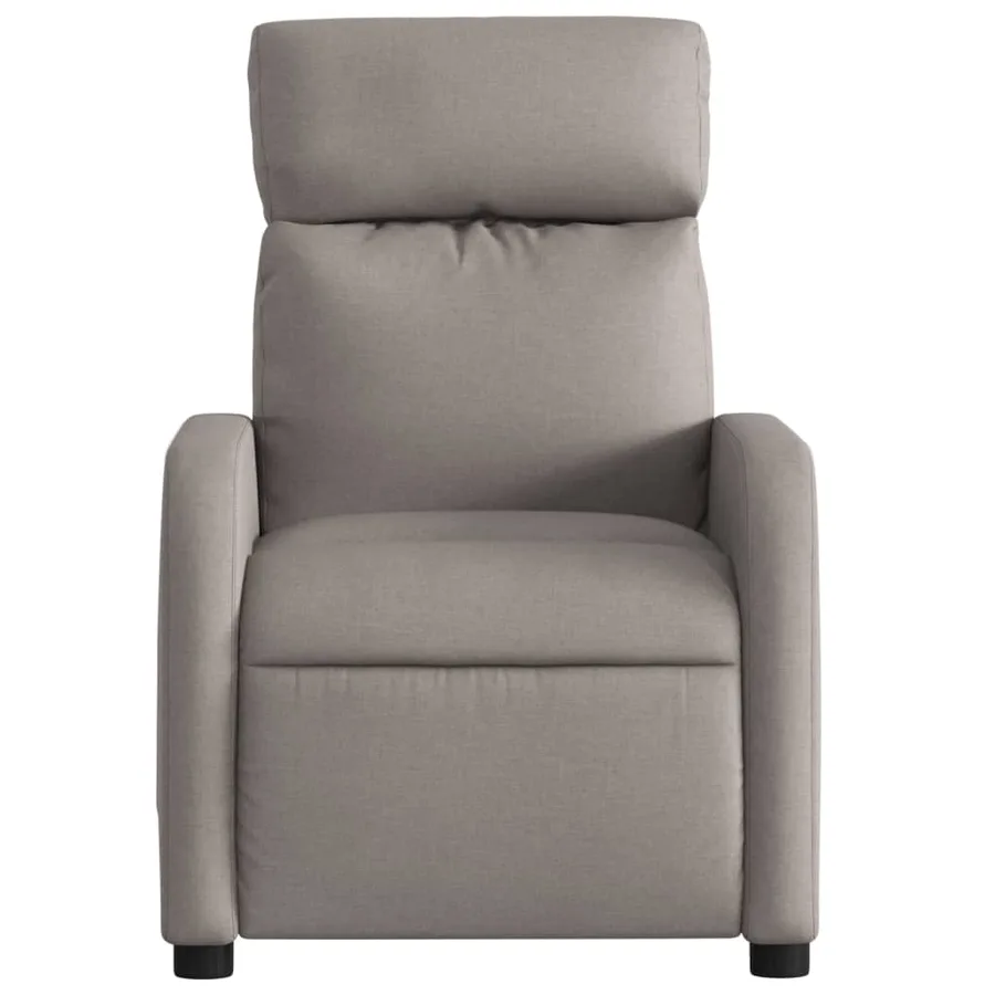 Fauteuil inclinable Taupe Tissu - 6