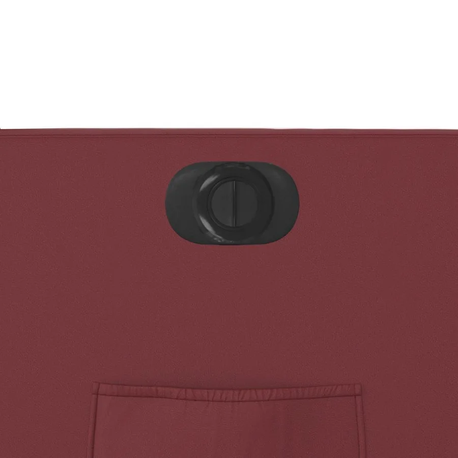 Fauteuil inclinable électrique rouge bordeaux similicuir - 13