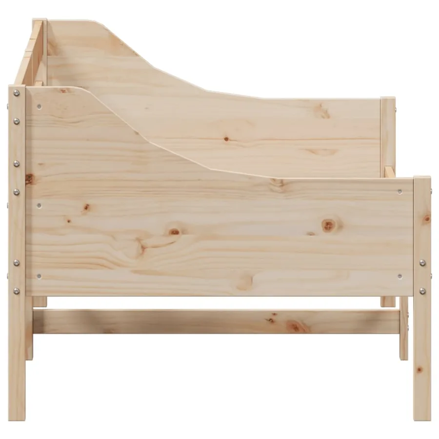 Lit de jour sans matelas 90x200 cm bois de pin massif - 5