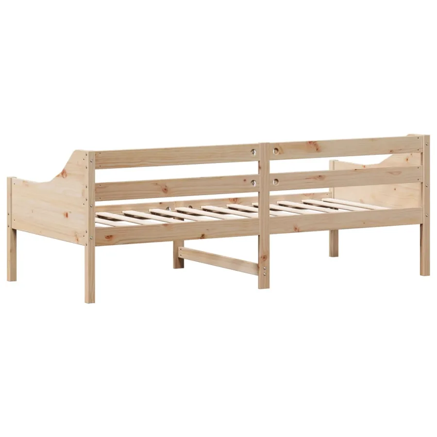 Lit de jour sans matelas 90x200 cm bois de pin massif - 6