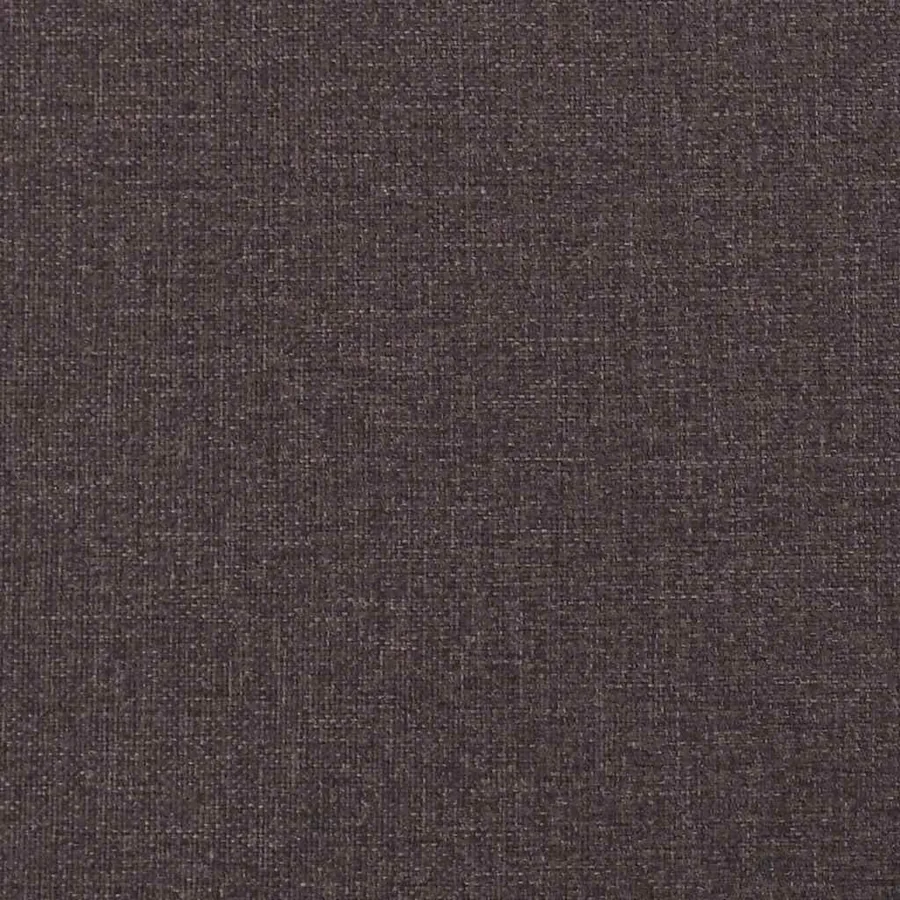 Fauteuil inclinable de massage Marron foncé Tissu - 14