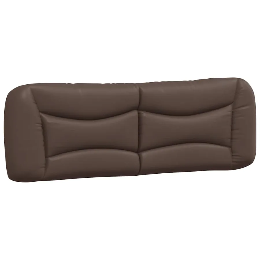 Cadre de lit sans matelas Hvar marron 160x200 cm similicuir - 8