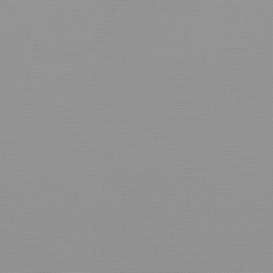 Coussins de chaise à dossier bas lot de 4 gris tissu oxford - 9