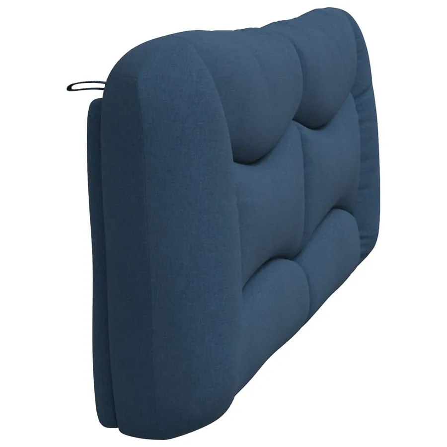 Coussin de tête de lit Hvar bleu 200 cm tissu - 6