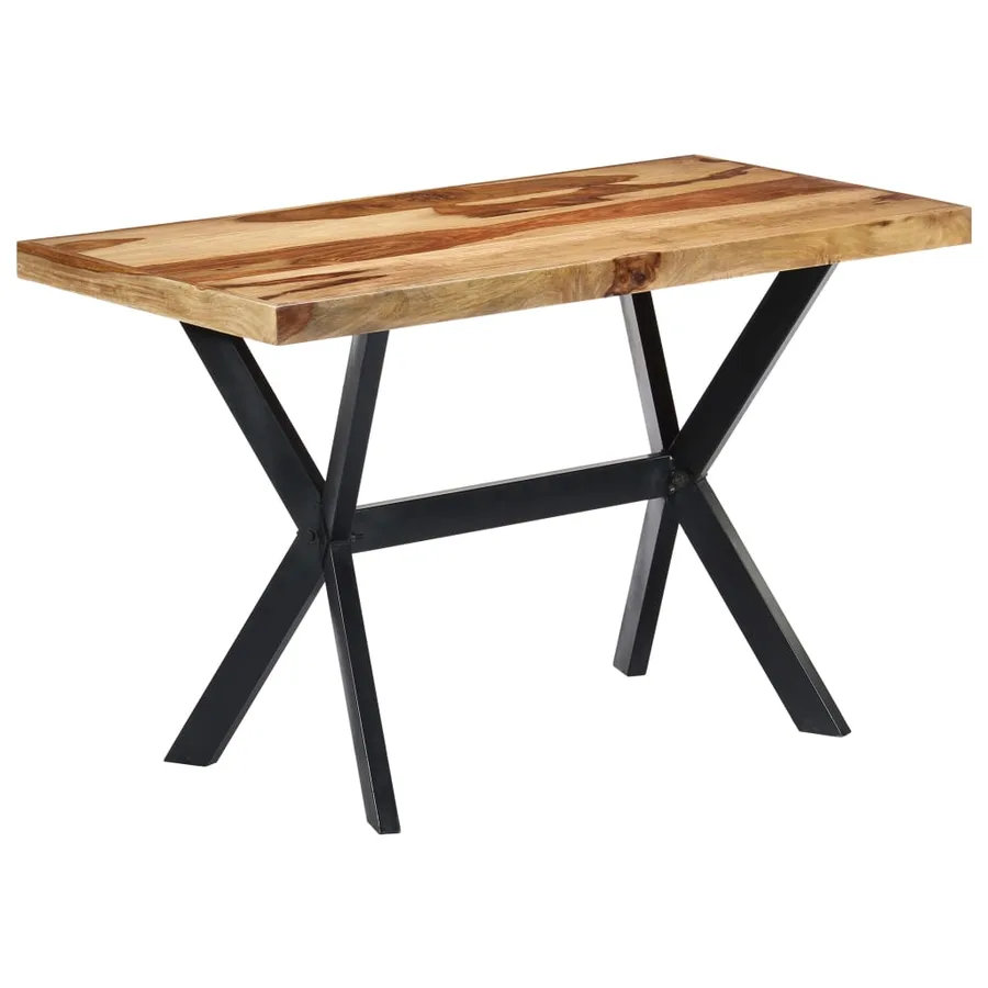Table à manger 120x60x75 cm Bois massif - 11