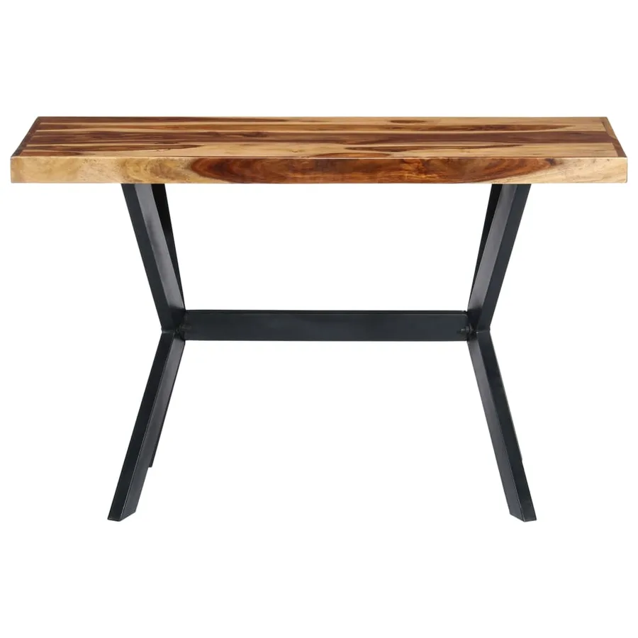 Table à manger 120x60x75 cm Bois massif - 2