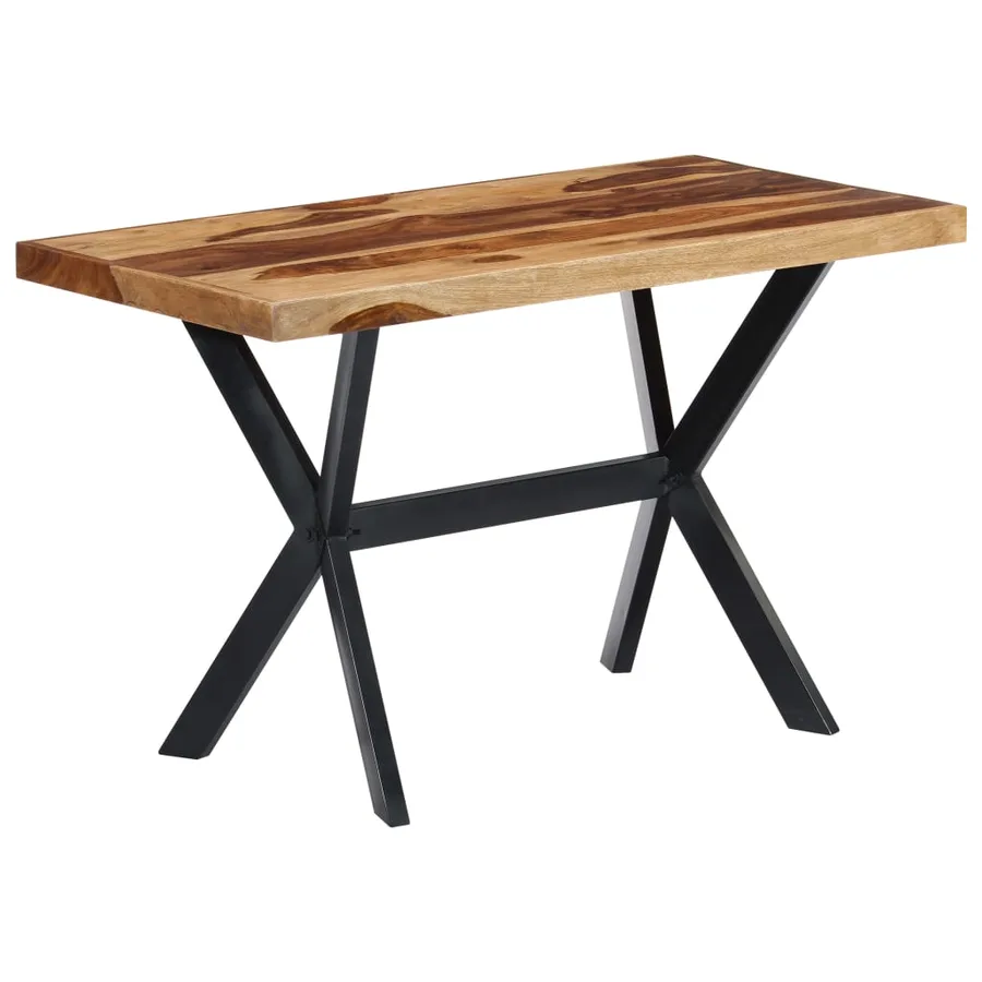 Table à manger 120x60x75 cm Bois massif - 8