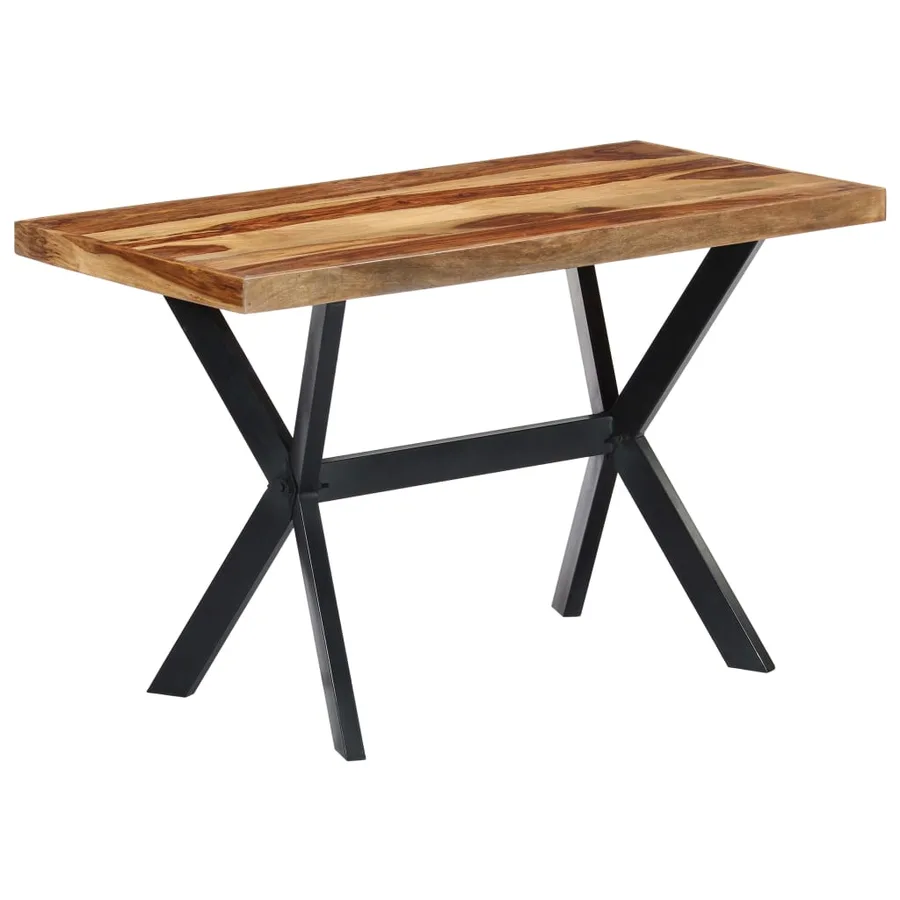 Table à manger 120x60x75 cm Bois massif - 9