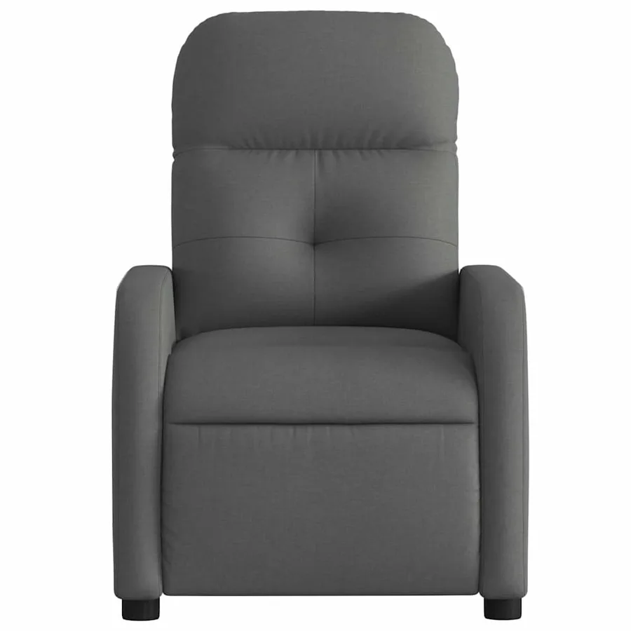 Fauteuil inclinable électrique Gris foncé Tissu - 9