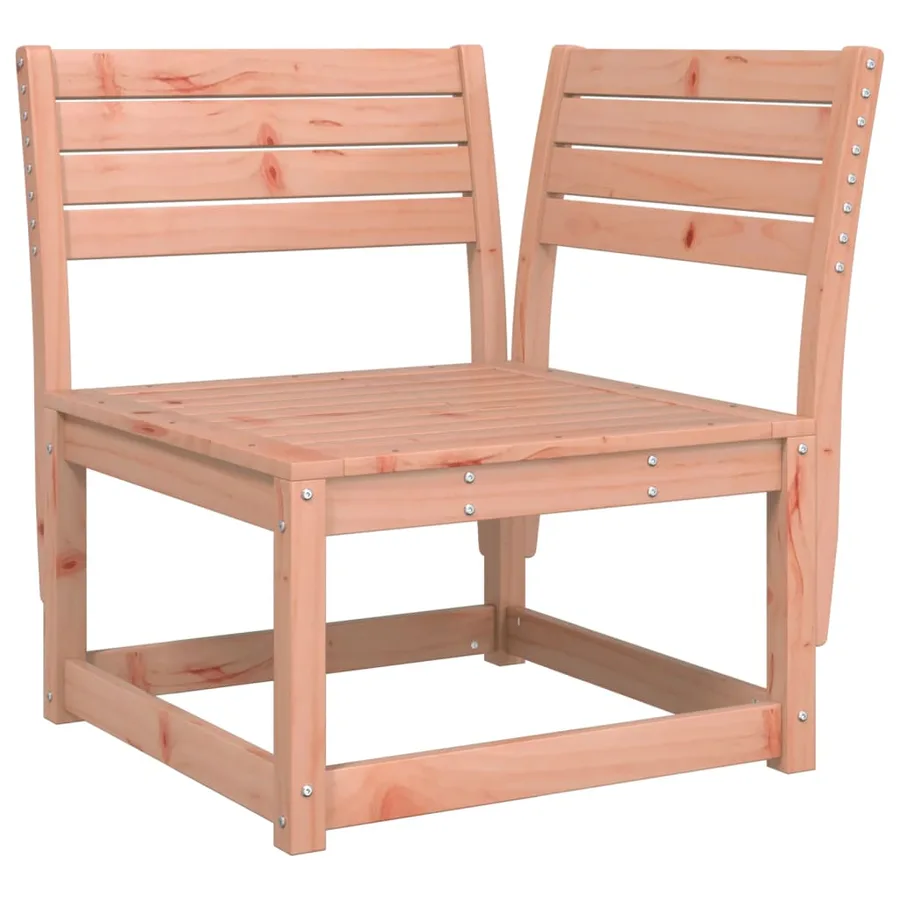Canapé d'angle de jardin 73x73x78 cm bois massif douglas - 2